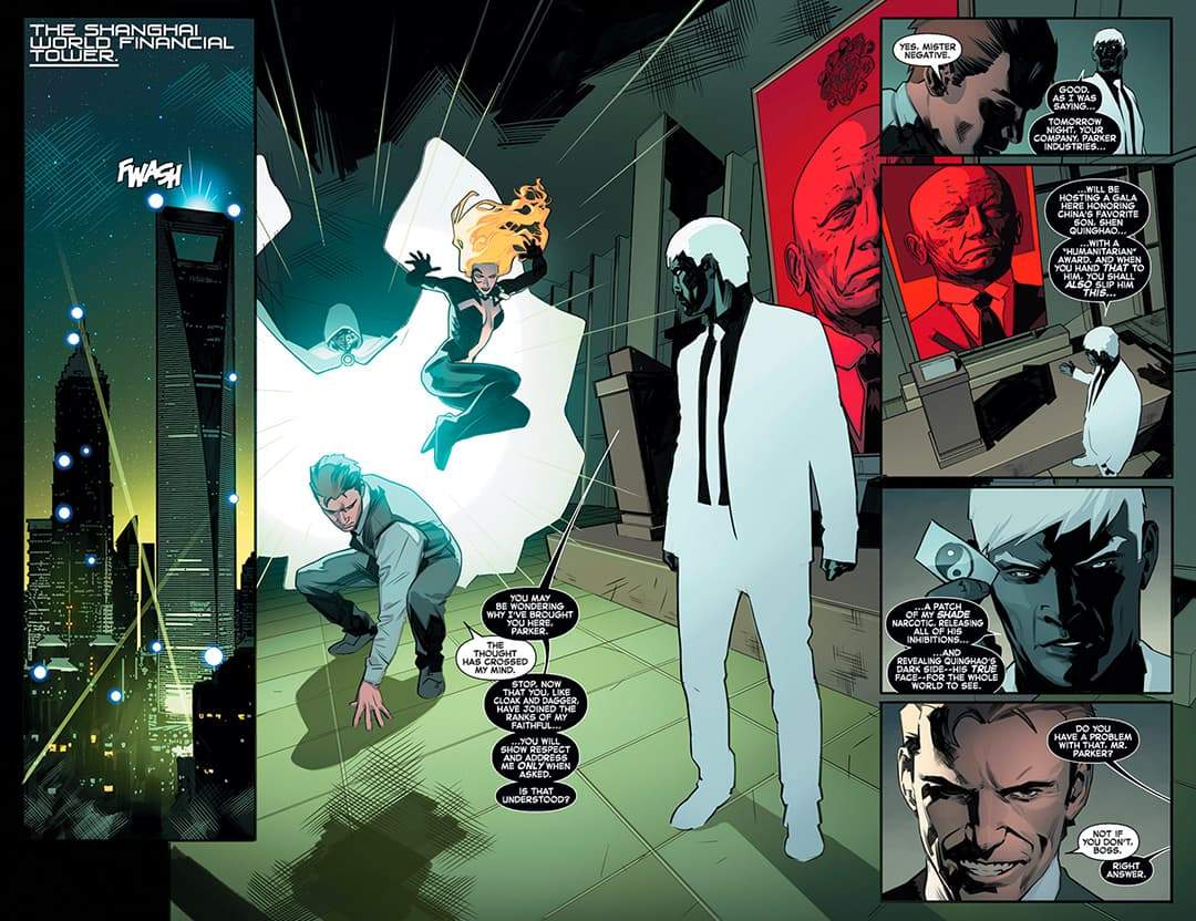 Mr. Negative with Parker