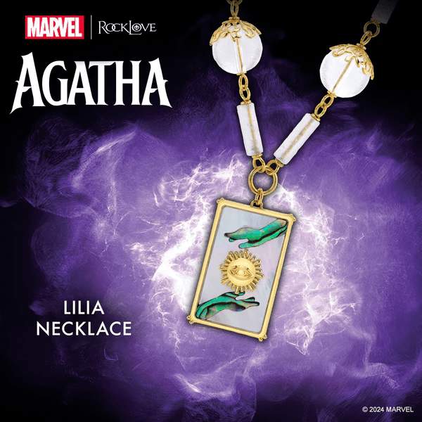Marvel X RockLove Marvel Studios' Agatha All Along Lilia Necklace