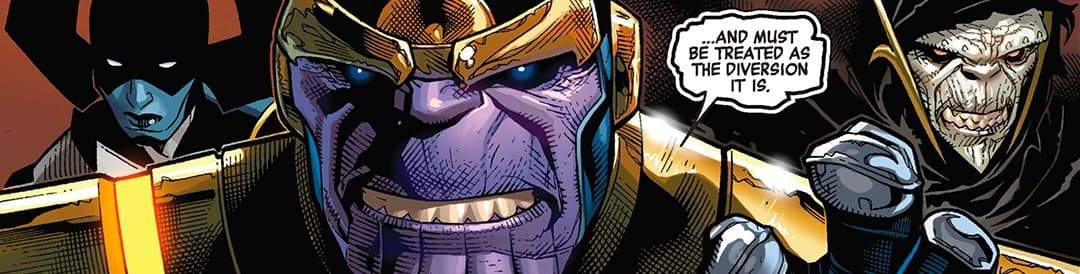 Anything that Thanos asks for, Corvus will carry out without question.