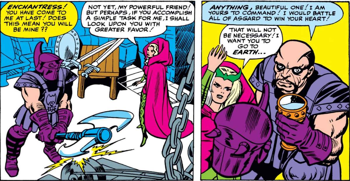 Executioner (Skurge) Iand the Enchantress