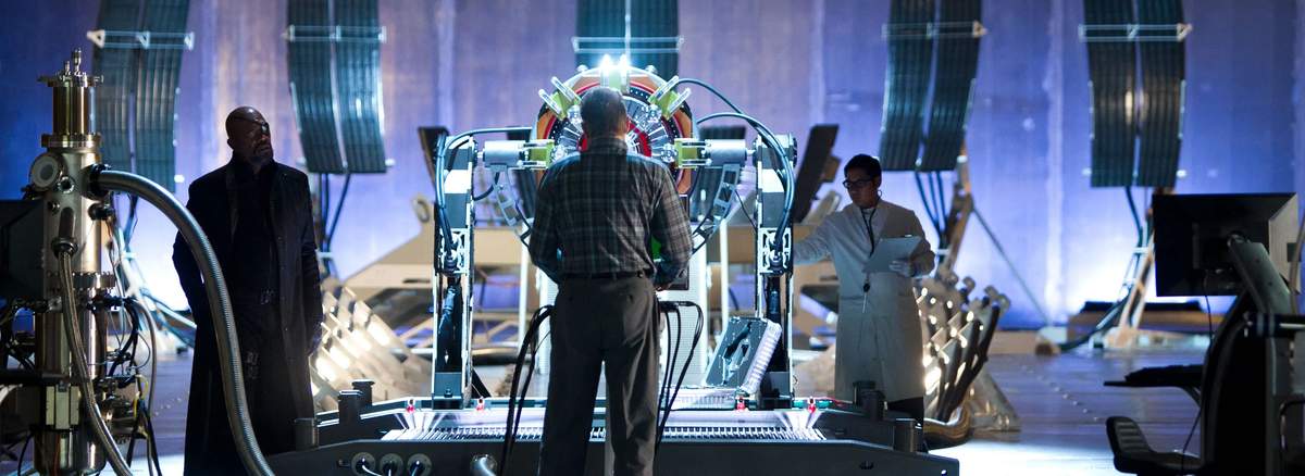 Selvig with the Tesseract