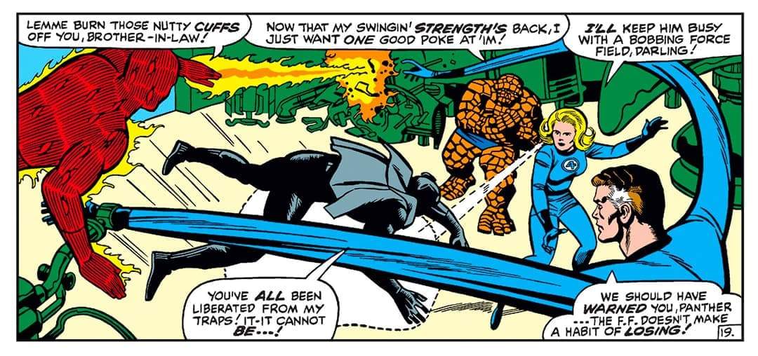 Black Panther tests FF