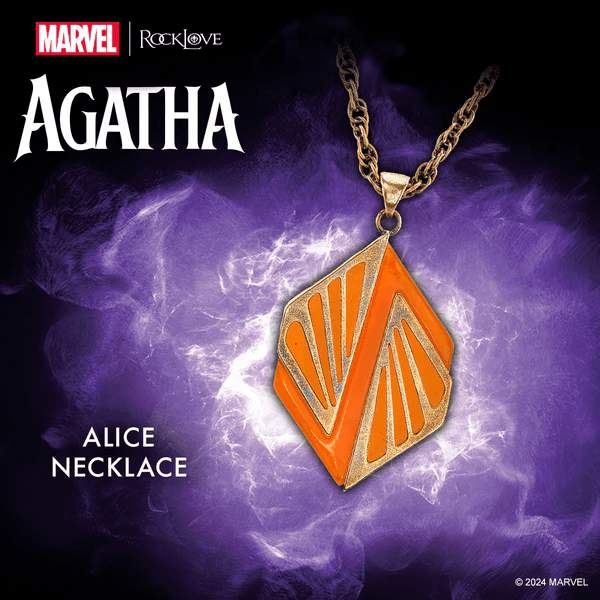 Marvel X RockLove Marvel Studios' Agatha All Along Alice Necklace