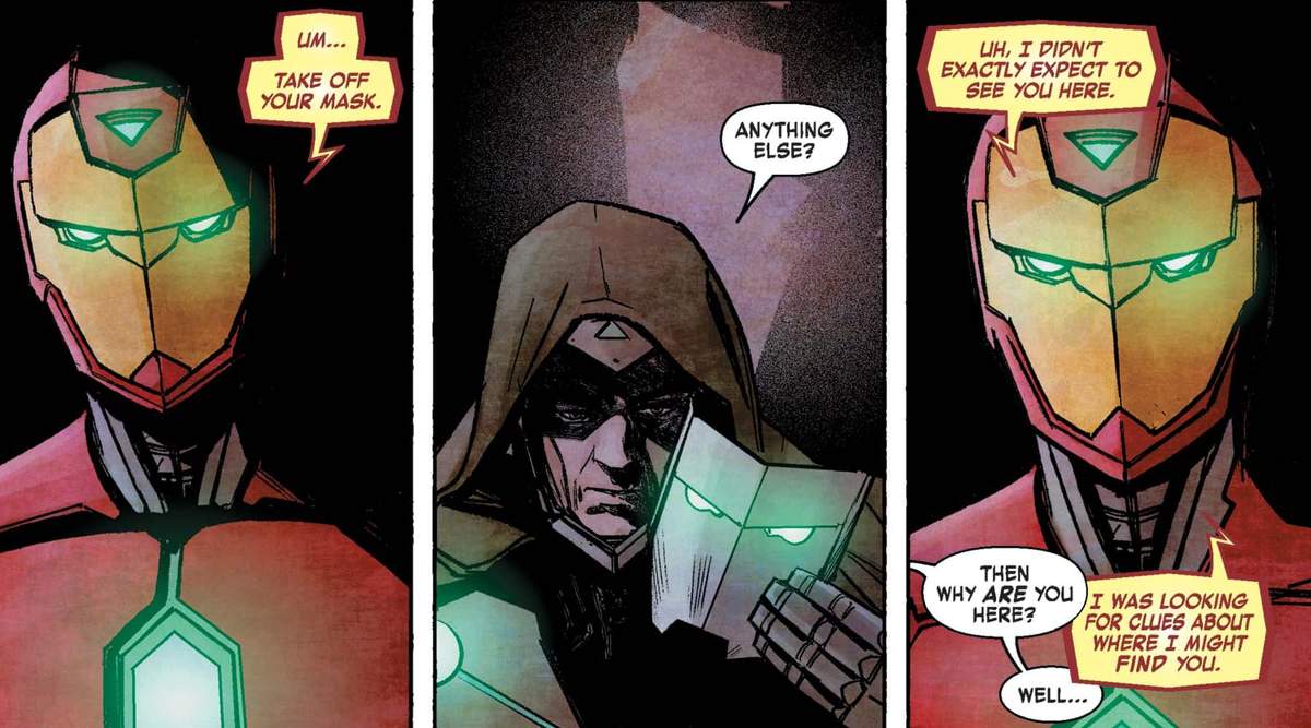 INFAMOUS IRON MAN (2016) #8 by Brian Michael Bendis and Alex Maleev