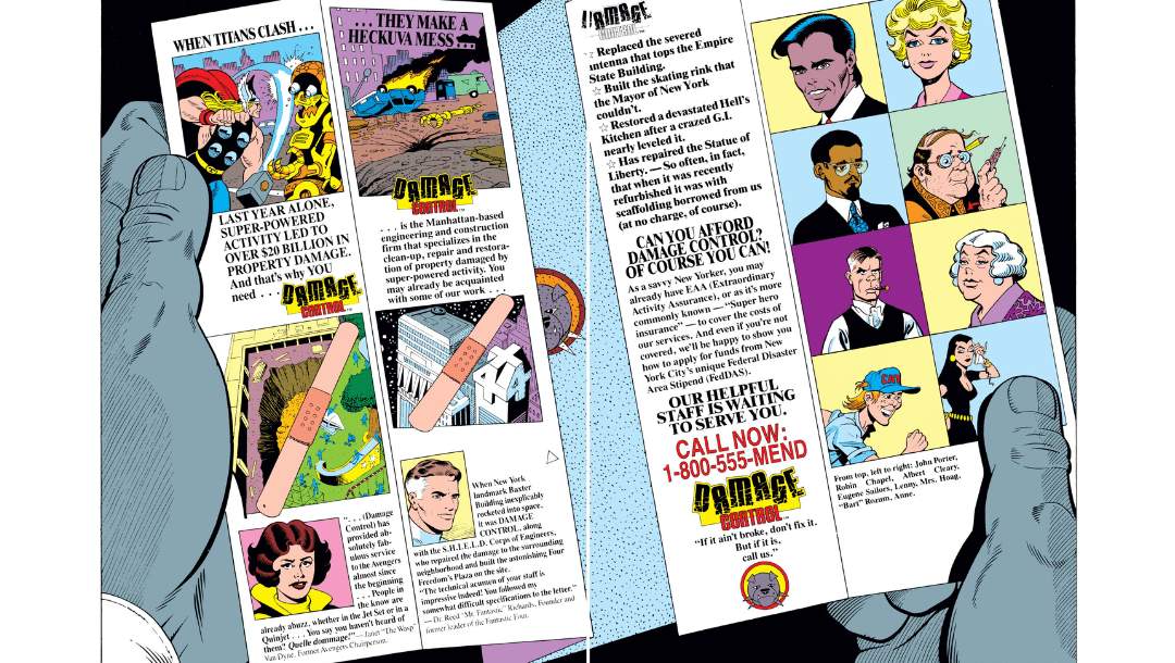 Damage Control pamphlet