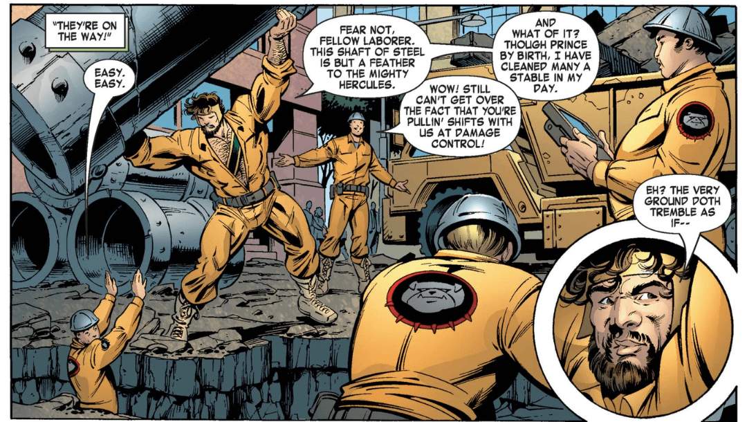 Hercules works for Damage Control