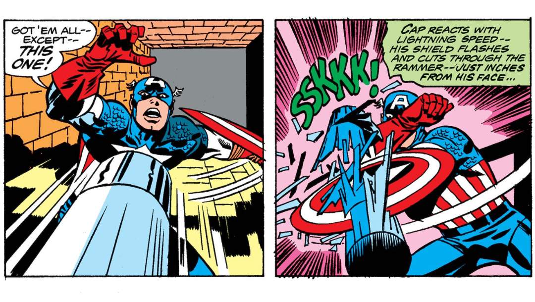 Captain America's shield