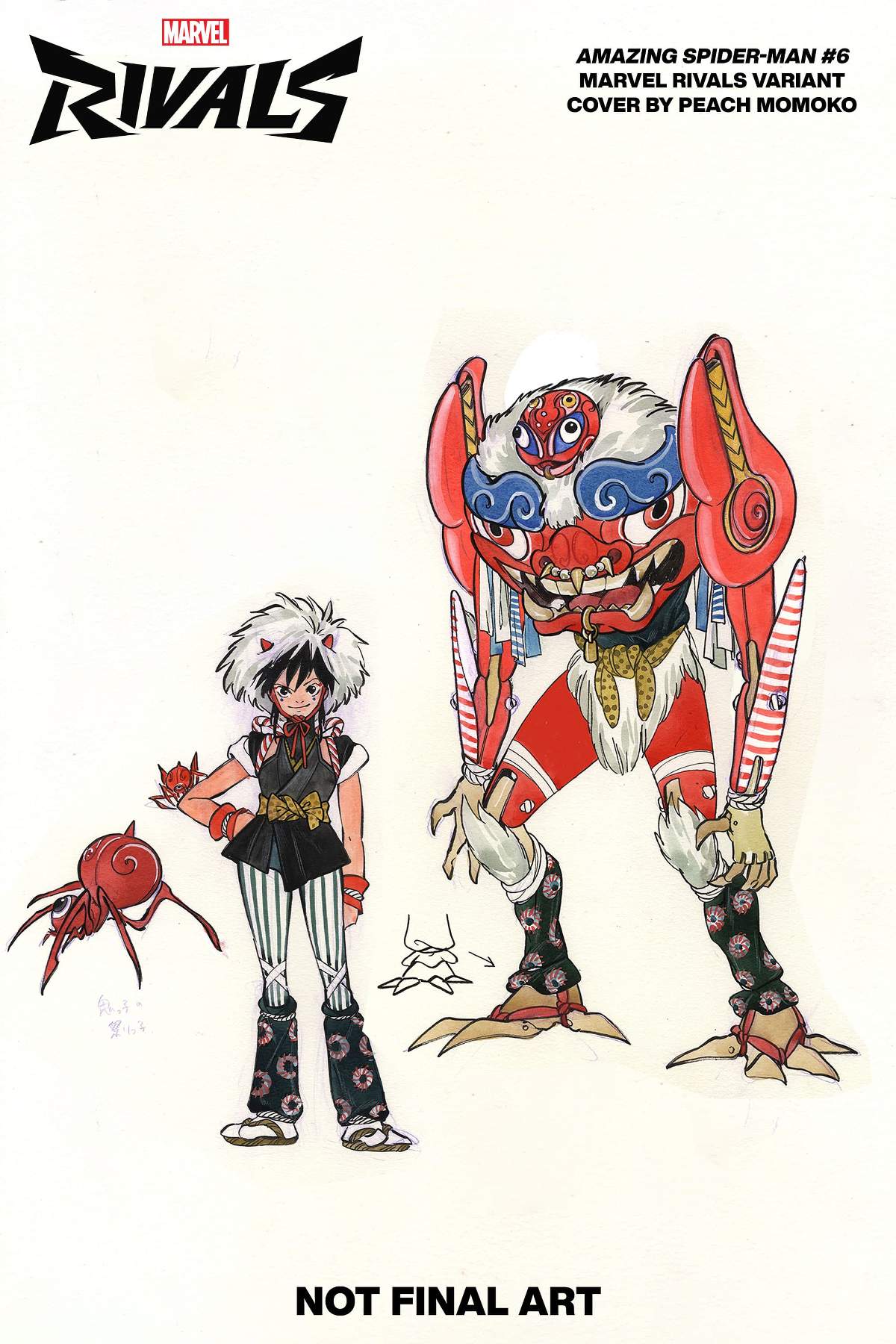 AMAZING SPIDER-MAN #6 Marvel Rivals Variant Cover by Peach Momoko