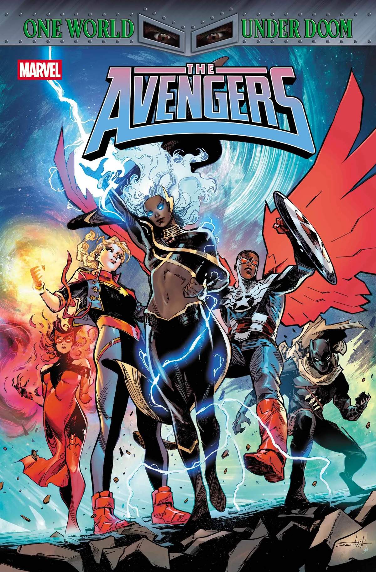 AVENGERS #28 Cover by VALERIO SCHITI