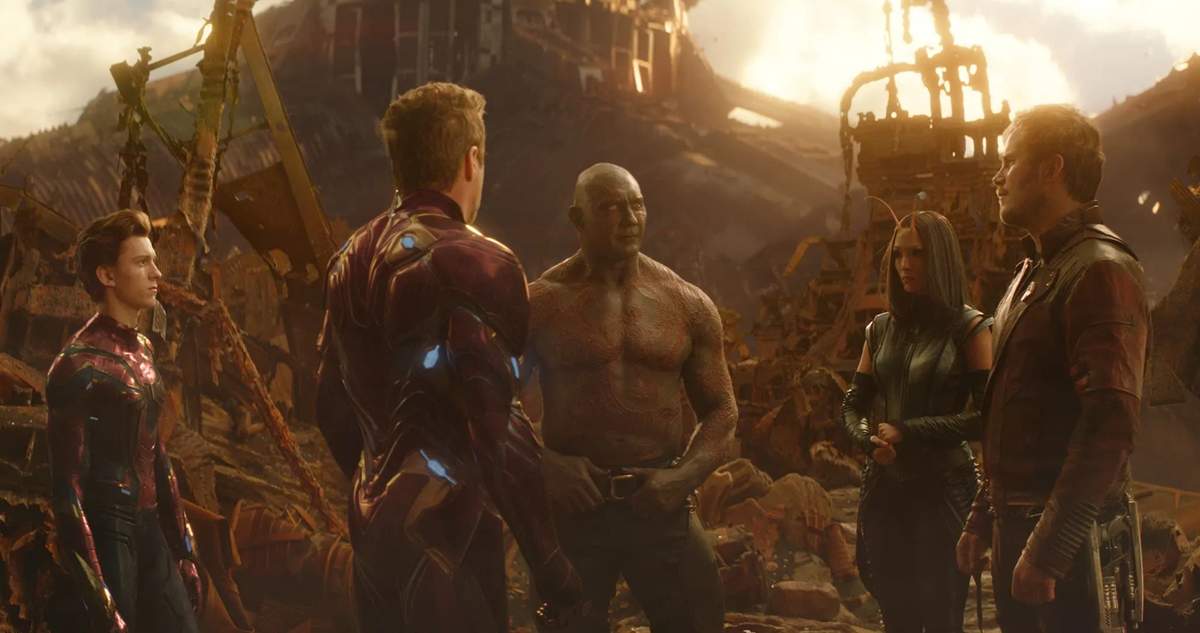 Avengers meet Guardians of the Galaxy