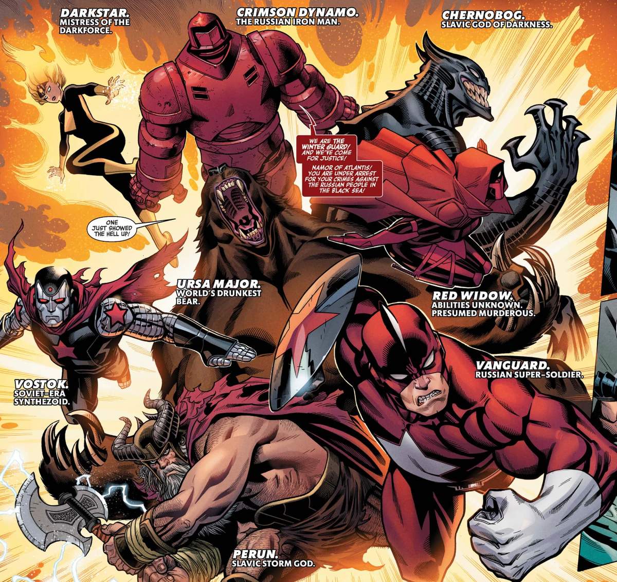 AVENGERS (2018) #10 by Jason Aaron, David Marquez, and Ed McGuinness