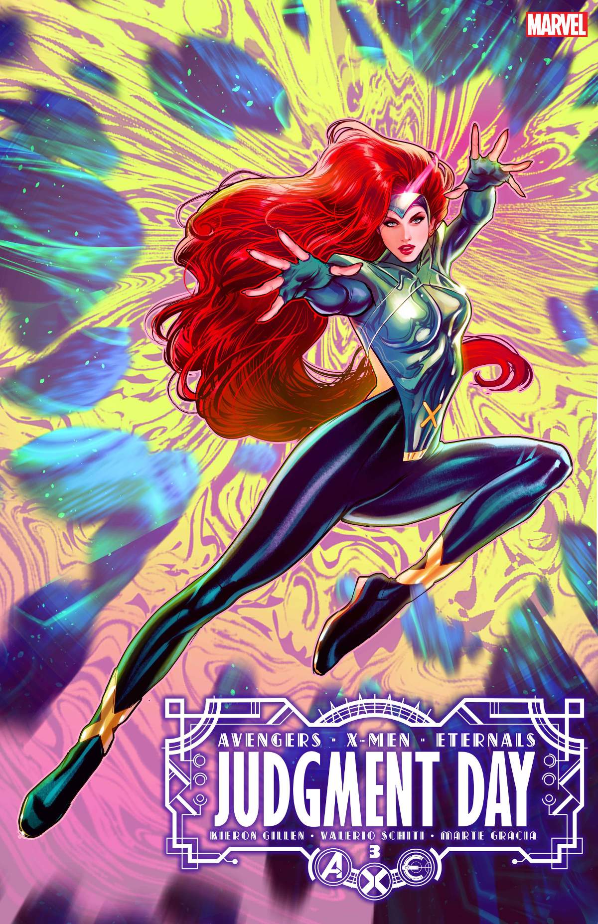 JUDGMENT DAY #3 WERNECK WOMEN OF A.X.E. VARIANT COVER by LUCAS WERNECK