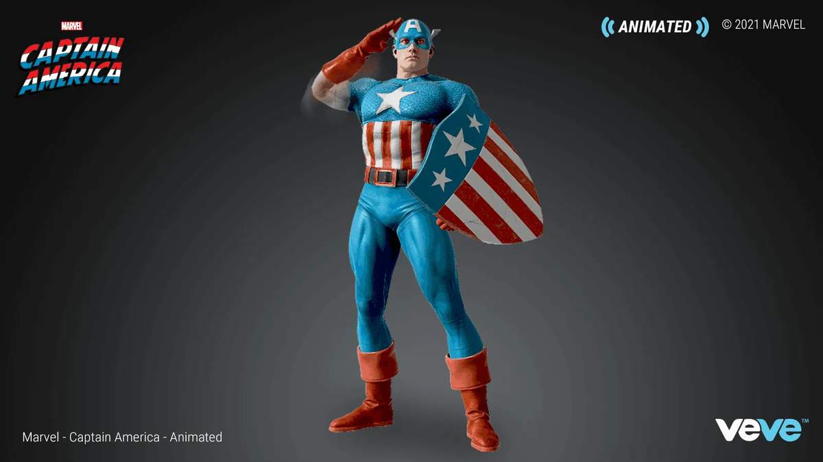 MARVEL 1ST CAPTAIN AMERICA - ULTRA RARE - $250.00