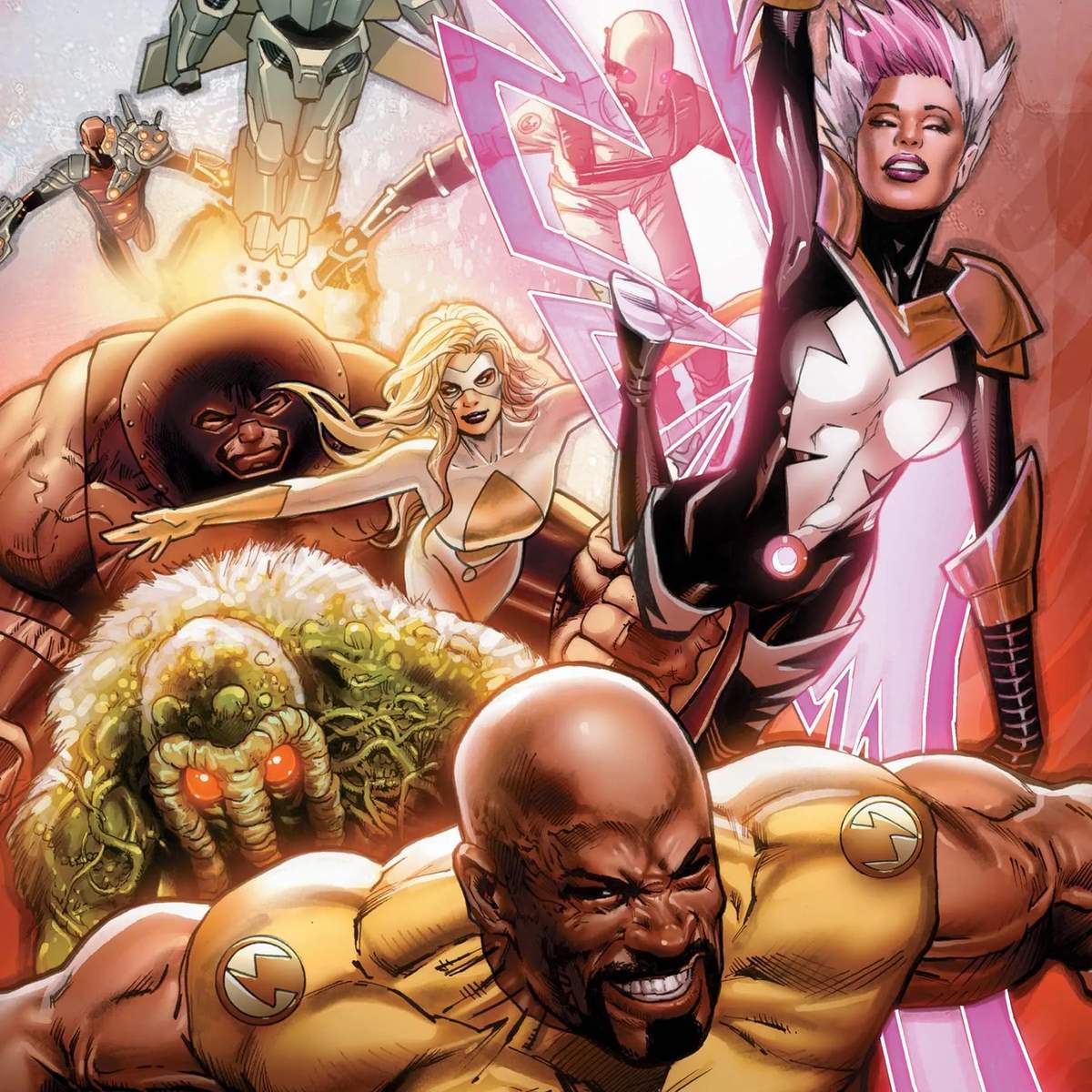 THUNDERBOLTS (2006) #152 cover by Greg Land