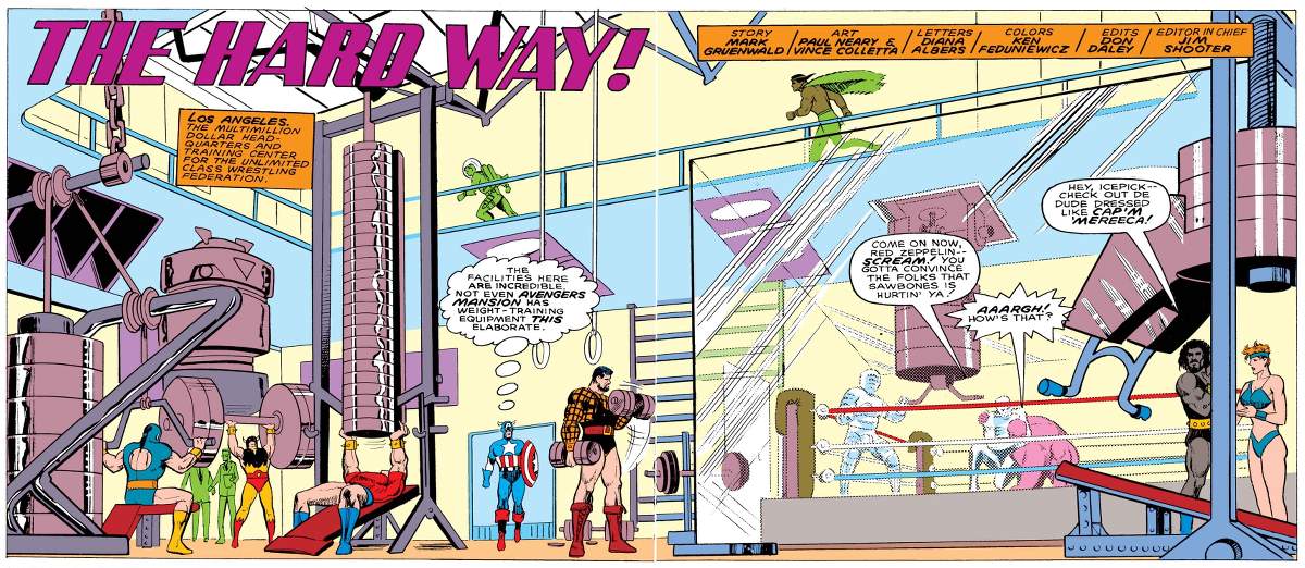 The Power Broker's training facility.