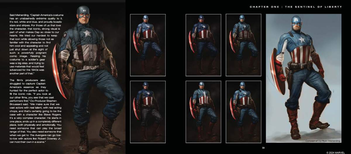 Marvel Studios' The Infinity Saga - Captain America: The First Avenger - The Art of the Movie | Ryan Meinerding concept art