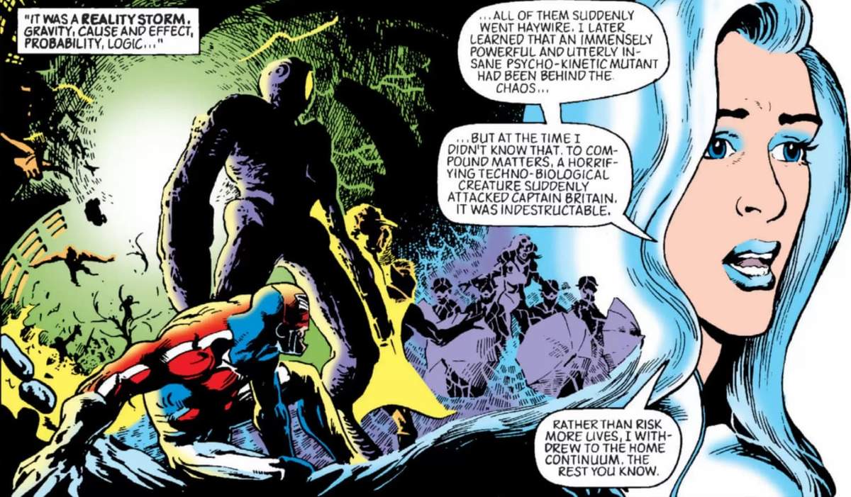 THE DAREDEVILS UK (1983) #7 artwork by Alan Davis