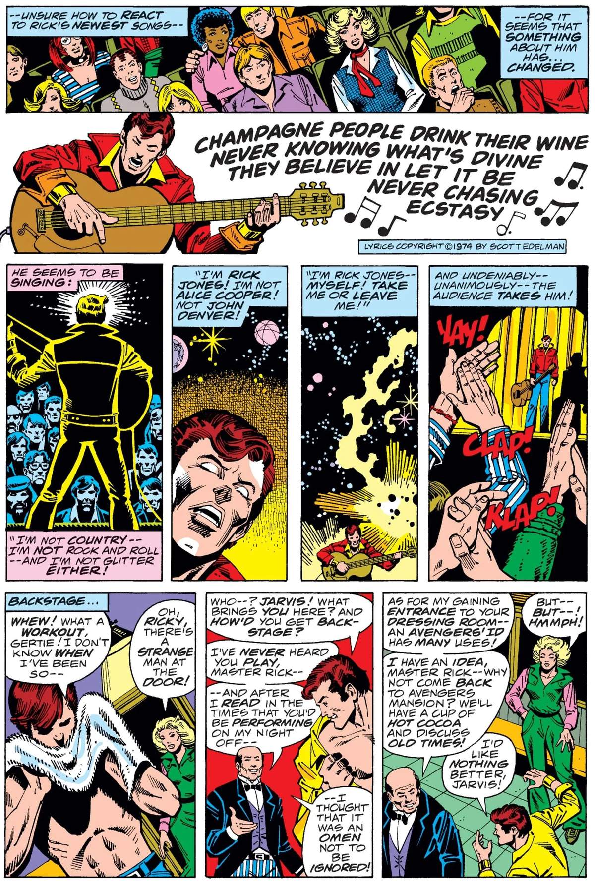 CAPTAIN MARVEL (1968) #50 by Scott Edelman and Al Milgrom