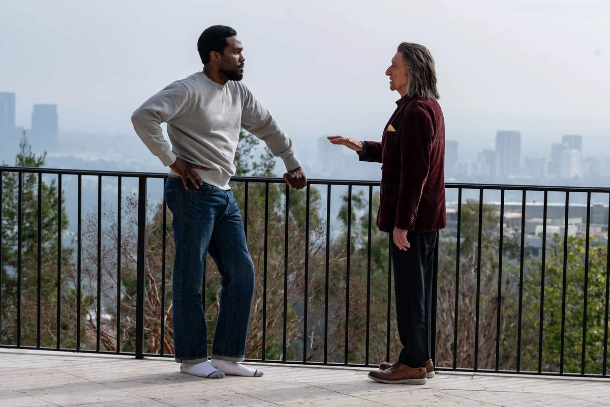 Yahya Abdul-Mateen II and Ben Kingsley in 'Wonder Man'