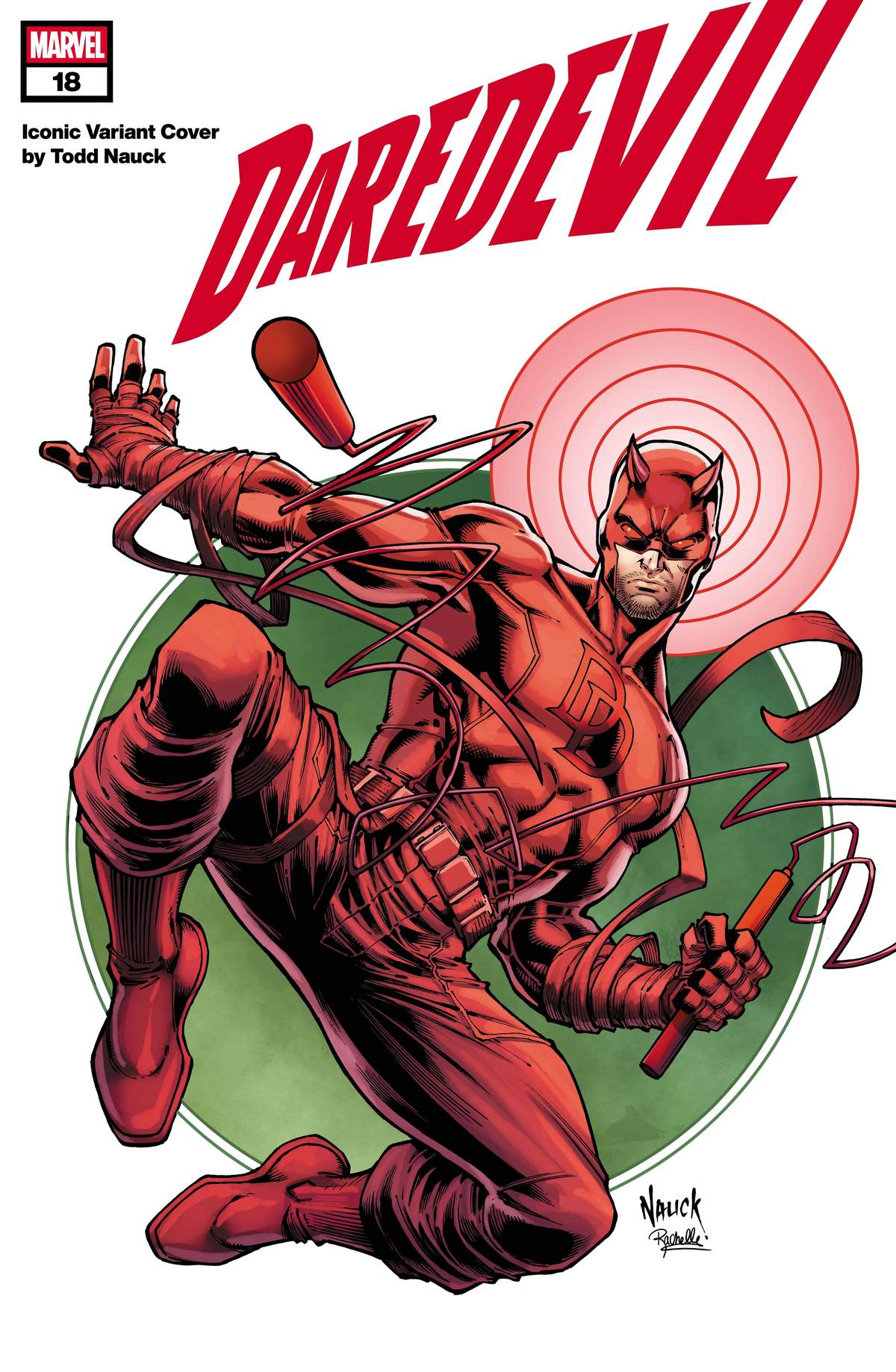 DAREDEVIL #18 Iconic Variant Cover by TODD NAUCK