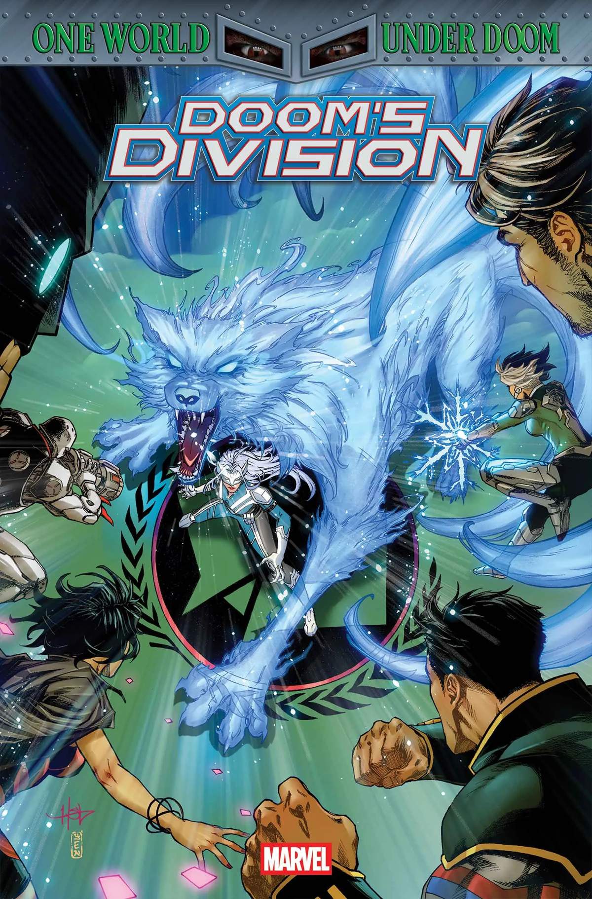 DOOM'S DIVISION #5 Cover by CREEES LEE