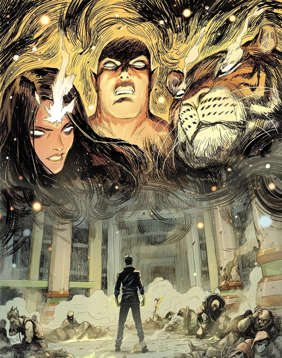 The Vishanti trio in DOCTOR STRANGE (2015) #383.