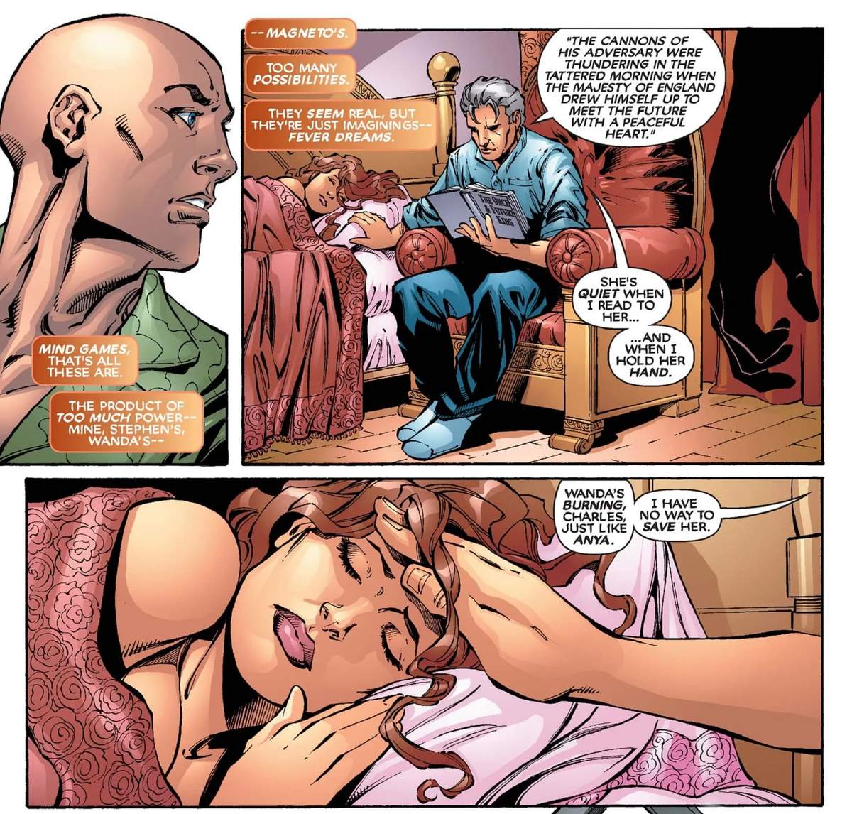 EXCALIBUR (2004) #14 by Chris Claremont and Aaron Lopresti.