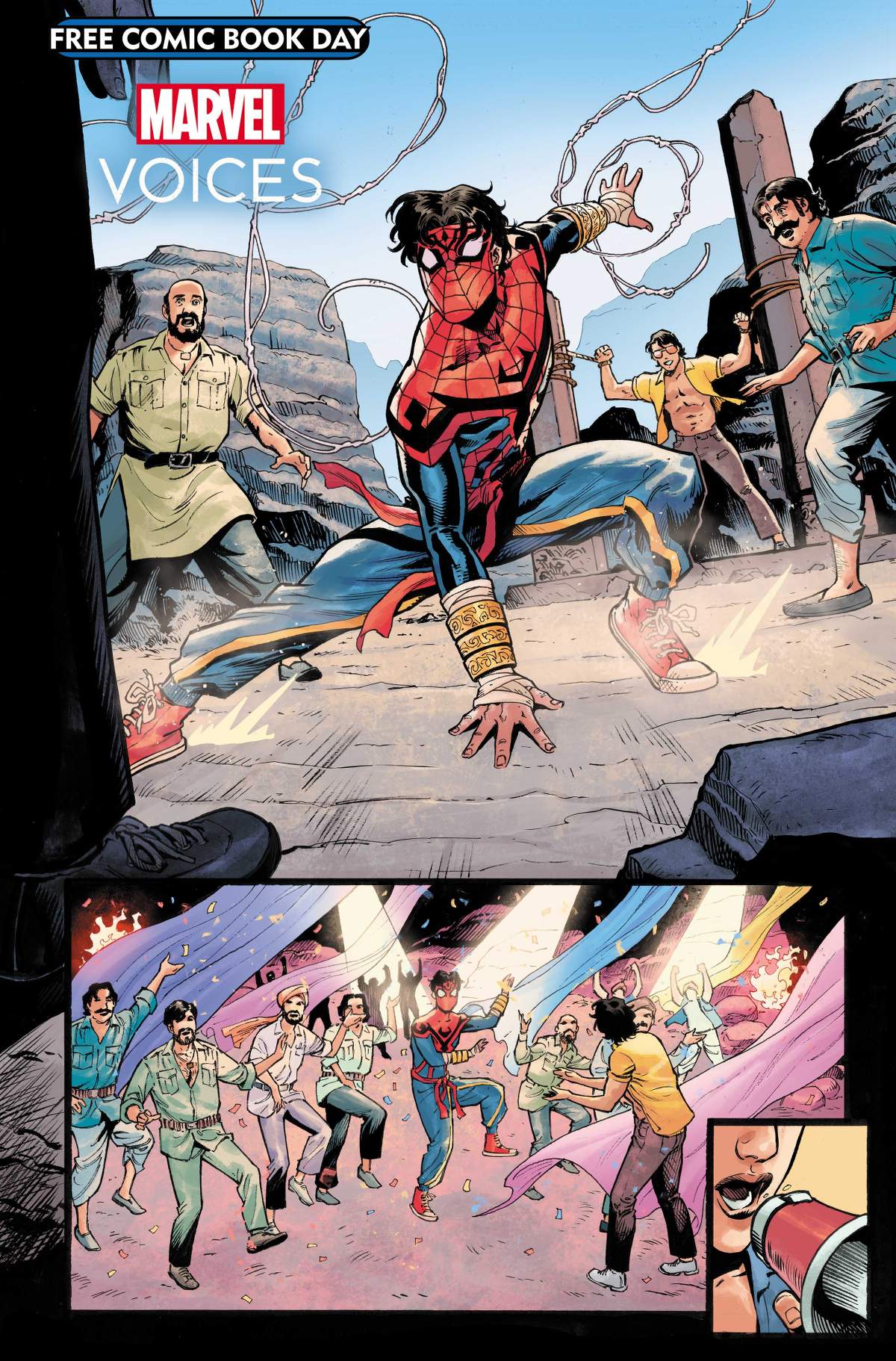 FREE COMIC BOOK DAY 2024: MARVEL’S VOICES #1 interior artwork by Tadam Gyadu