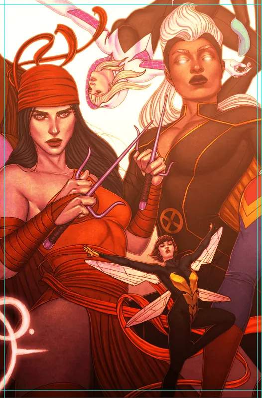 Fearless #2 variant cover by Jenny Frison