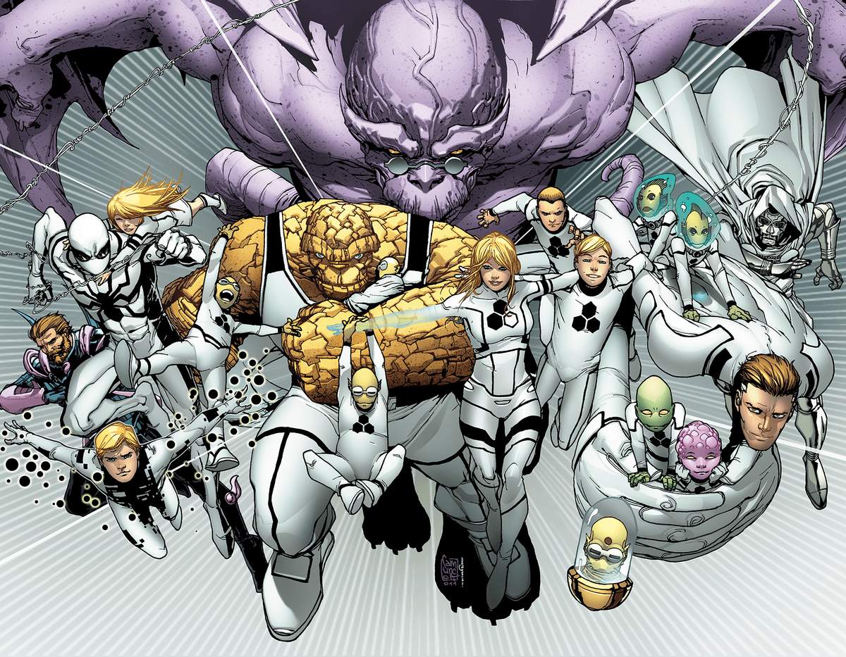 FF (2011) #13 variant cover by Giuseppe Camuncoli