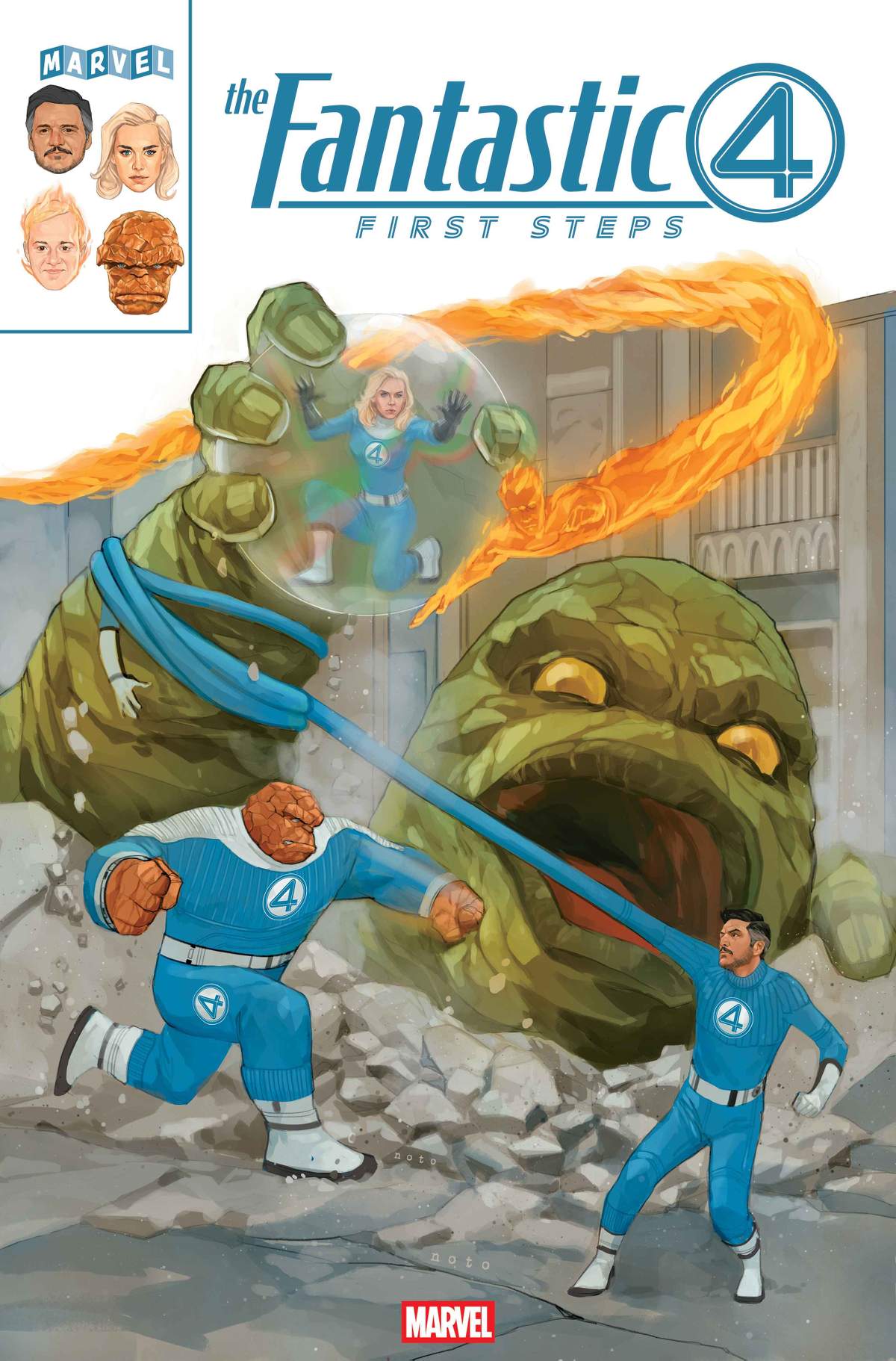 FANTASTIC FOUR: FIRST STEPS #1 Cover by PHIL NOTO