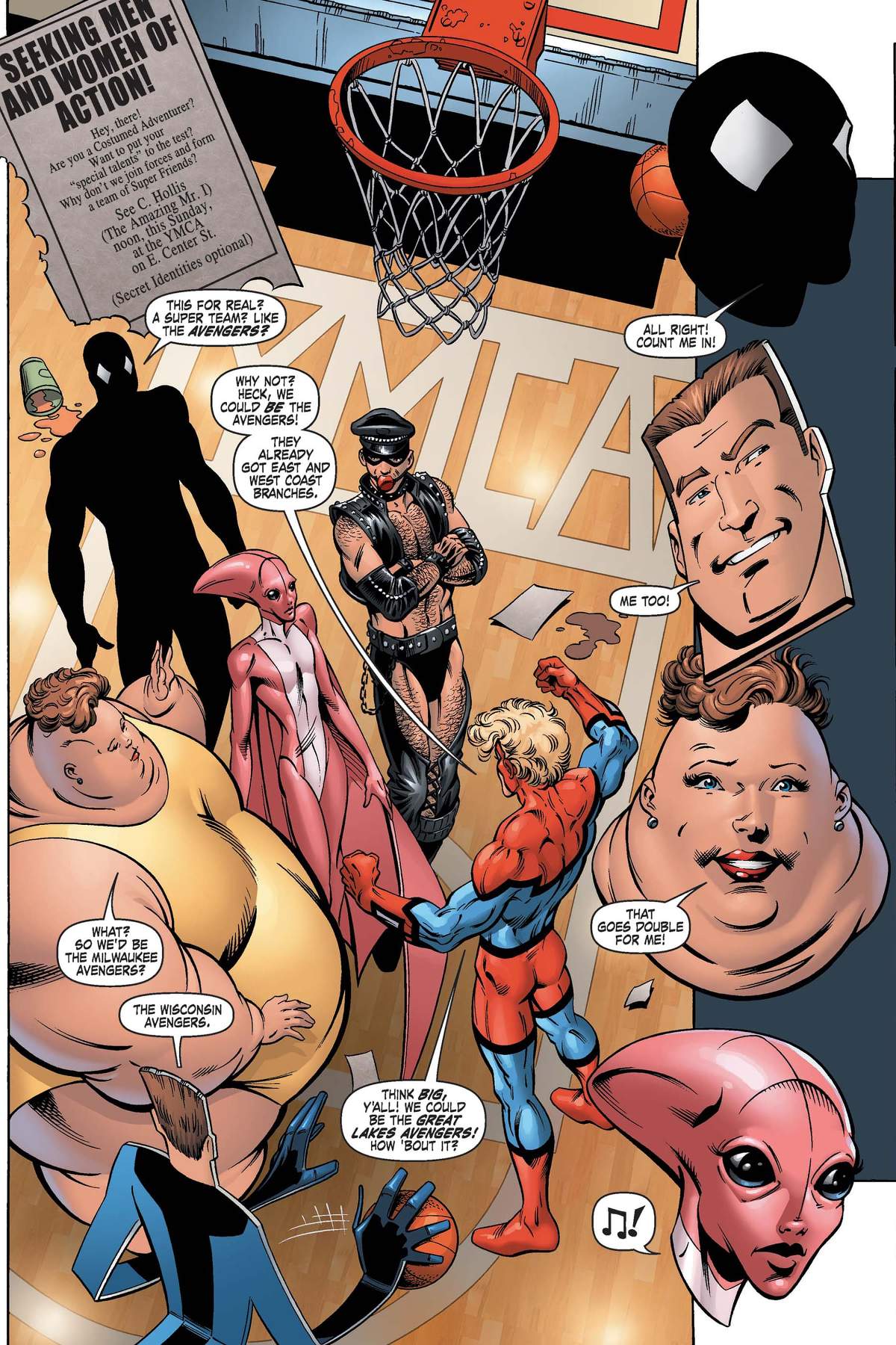 G.L.A. (2005) #1 by Dan Slott and Paul Pelletier