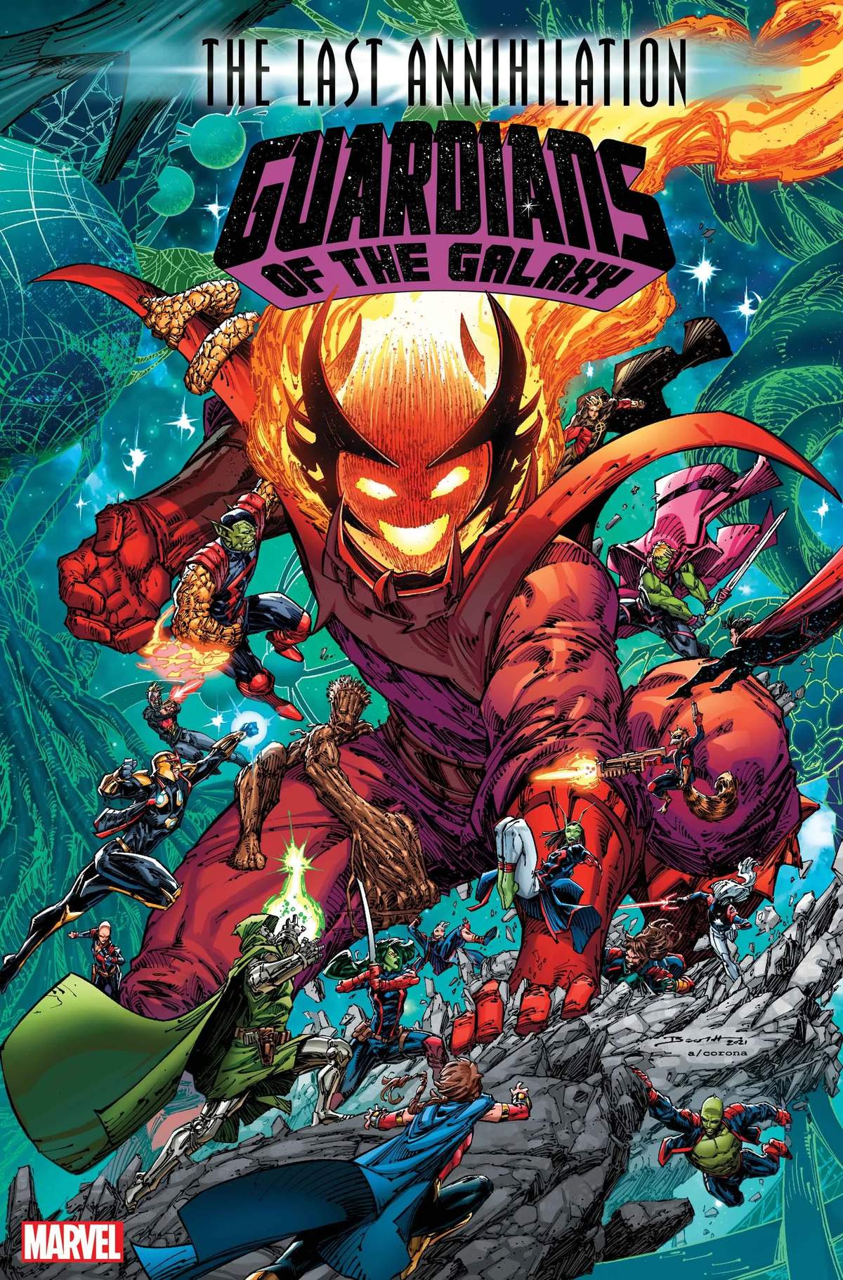 Guardians of the Galaxy #16 Cover