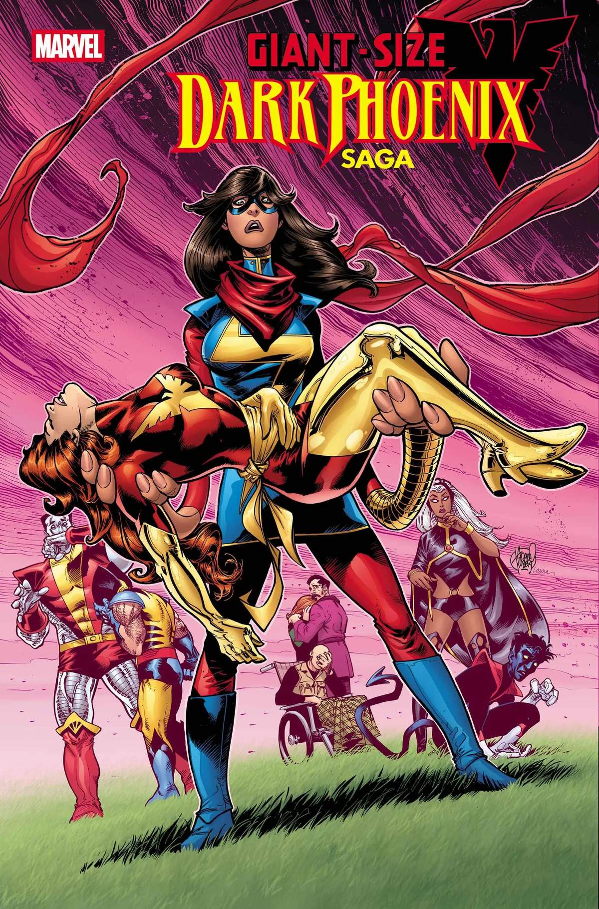 GIANT-SIZE DARK PHOENIX SAGA #1 Cover by ADAM KUBERT