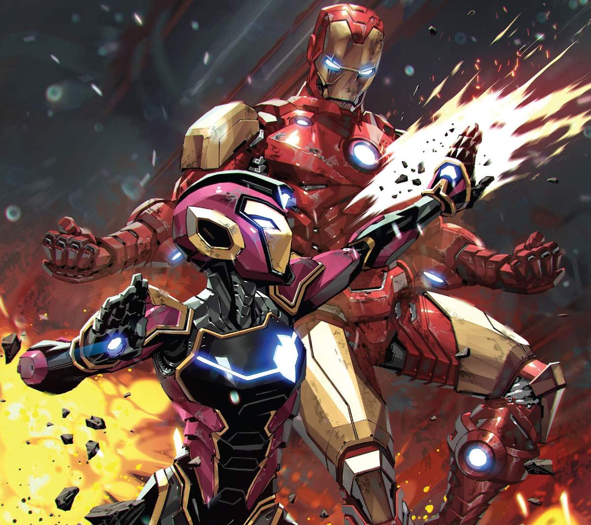 INVINCIBLE IRON MAN (2022) #2 cover by Kael Ngu