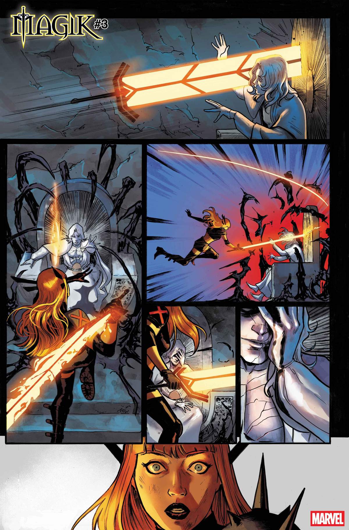 MAGIK #3 Art by GERMÁN PERALTA