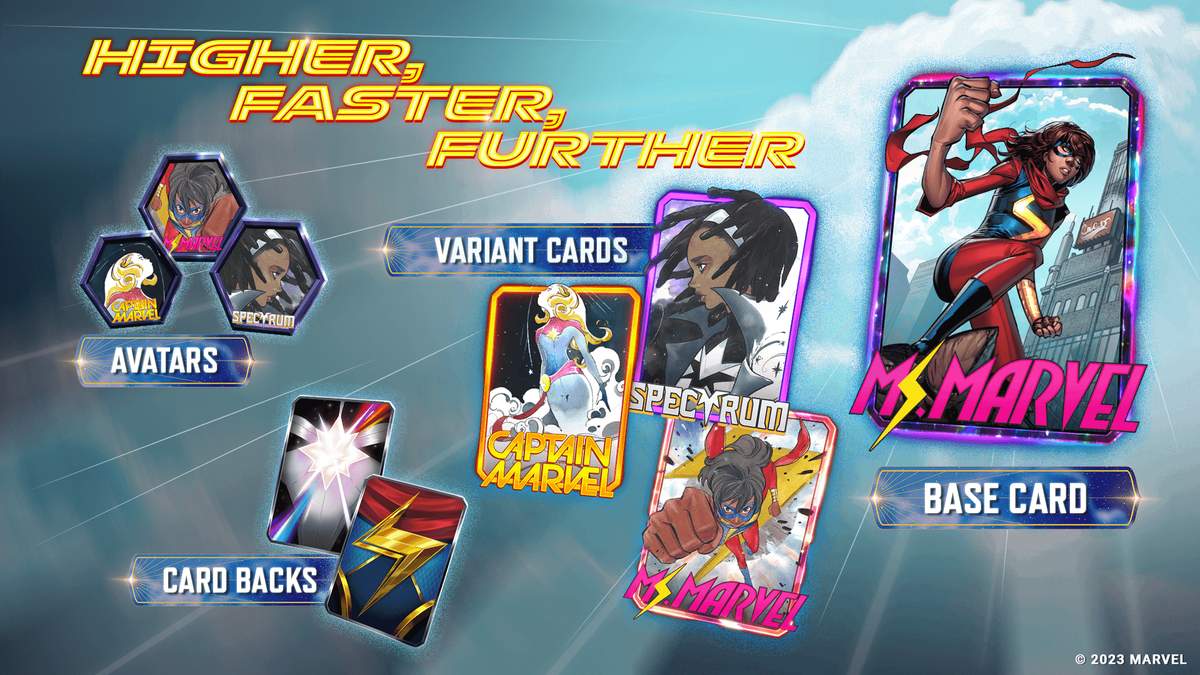 MARVEL SNAP Higher, Further, Faster Season Rewards