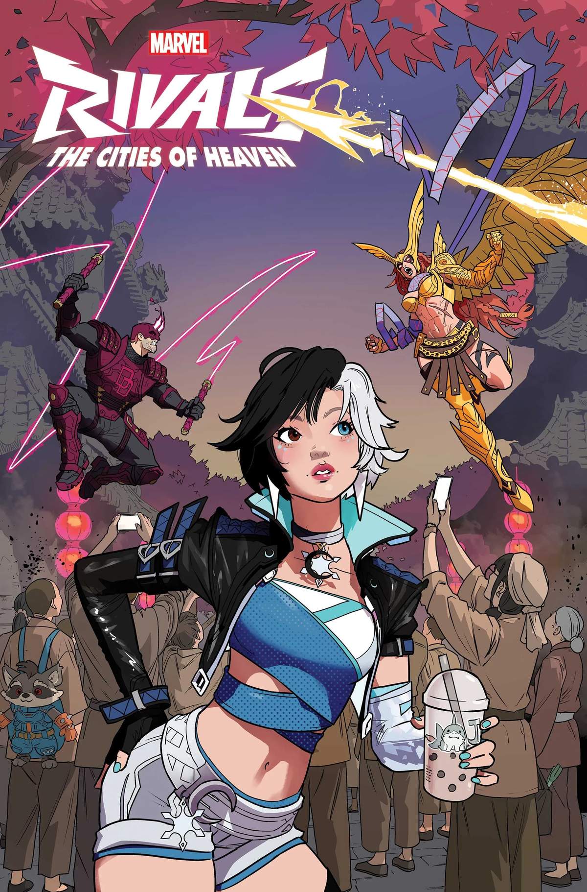 MARVEL RIVALS: THE CITIES OF HEAVEN #1 cover by Nico Leon