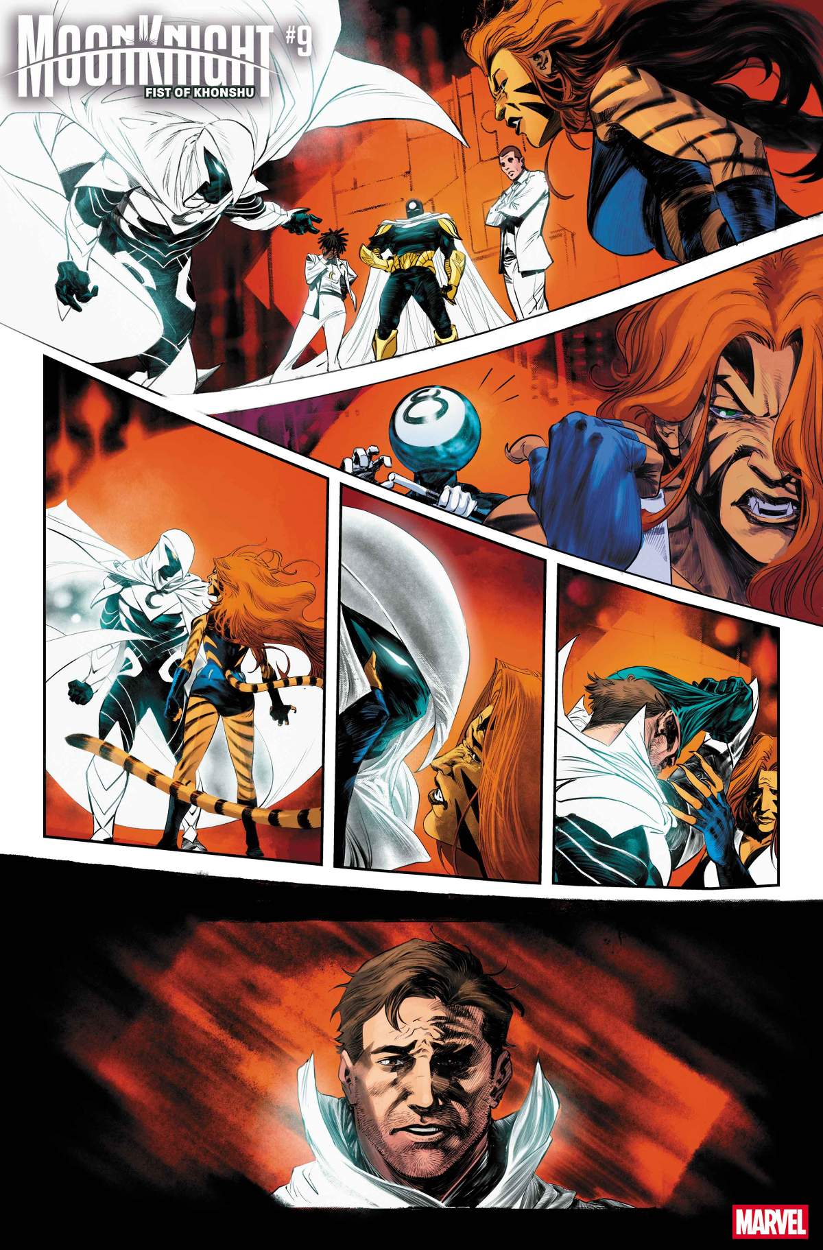 MOON KNIGHT: FIST OF KHONSHU #9 art by Devmalya Pramanik