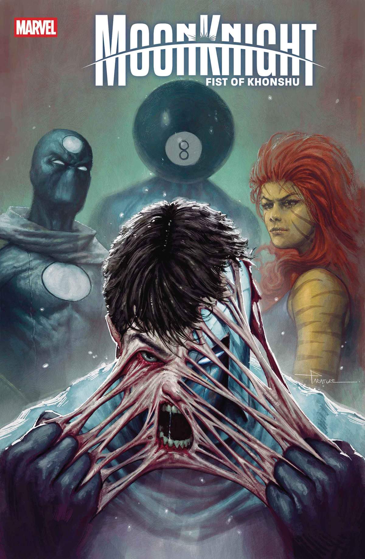 MOON KNIGHT: FIST OF KHONSHU #11Â Cover by DAVIDE PARATORE