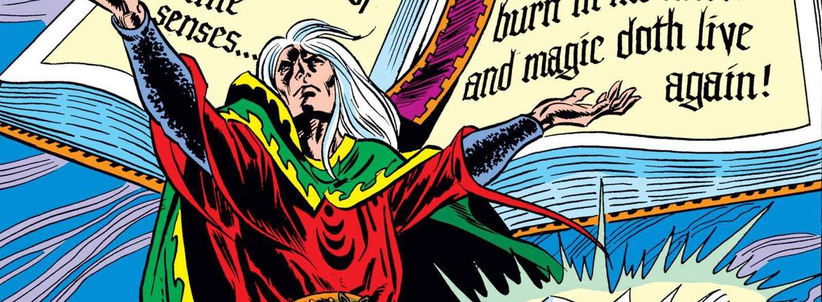 Modred summons an ancient spell.