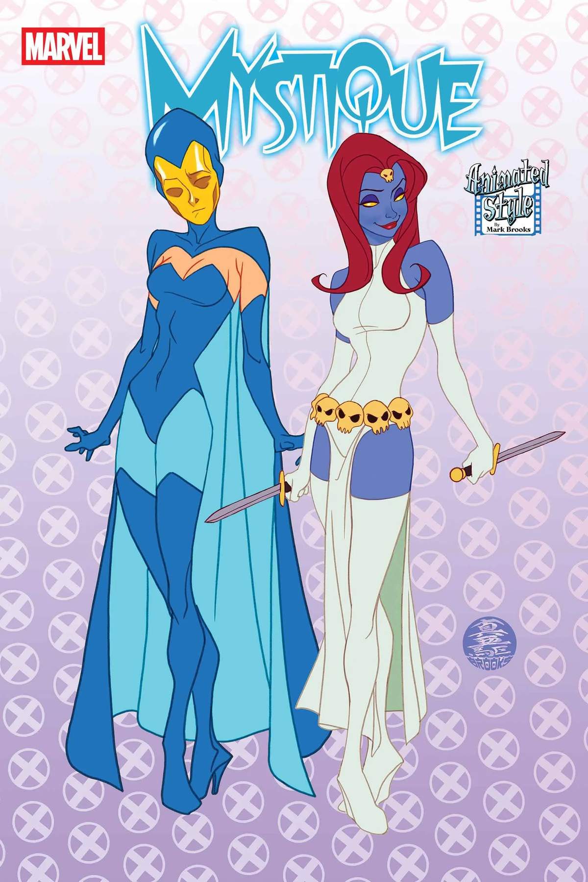 MYSTIQUE #5 Animated-Style Variant Cover by Mark Brooks