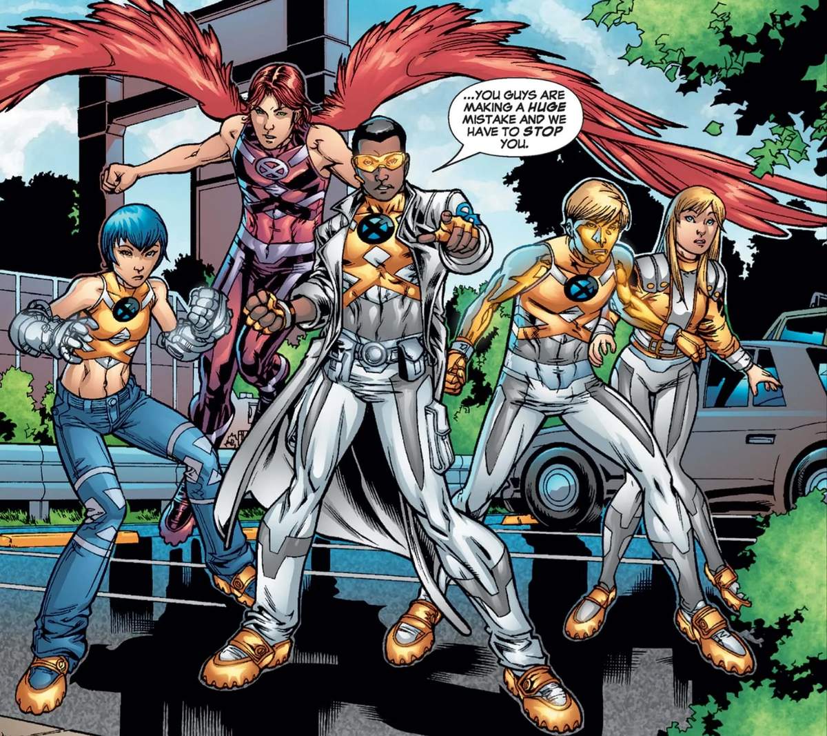 NEW X-MEN (2004) #10 art by Randy Green, Rick Ketcham, and Pete Pantazis