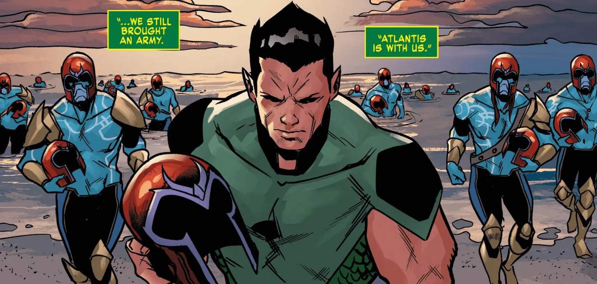 Namor, Atlantis, X-Men Red