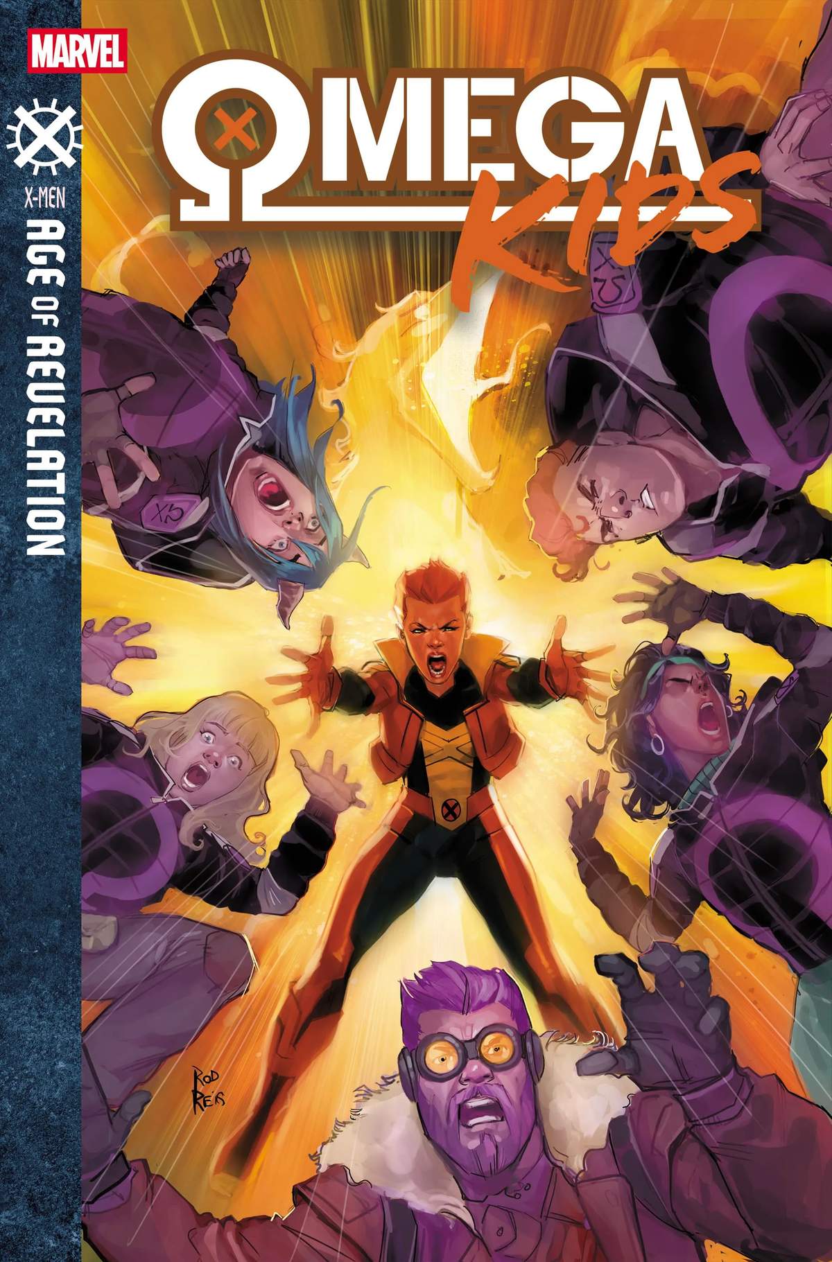 OMEGA KIDS #2 Cover by ROD REIS