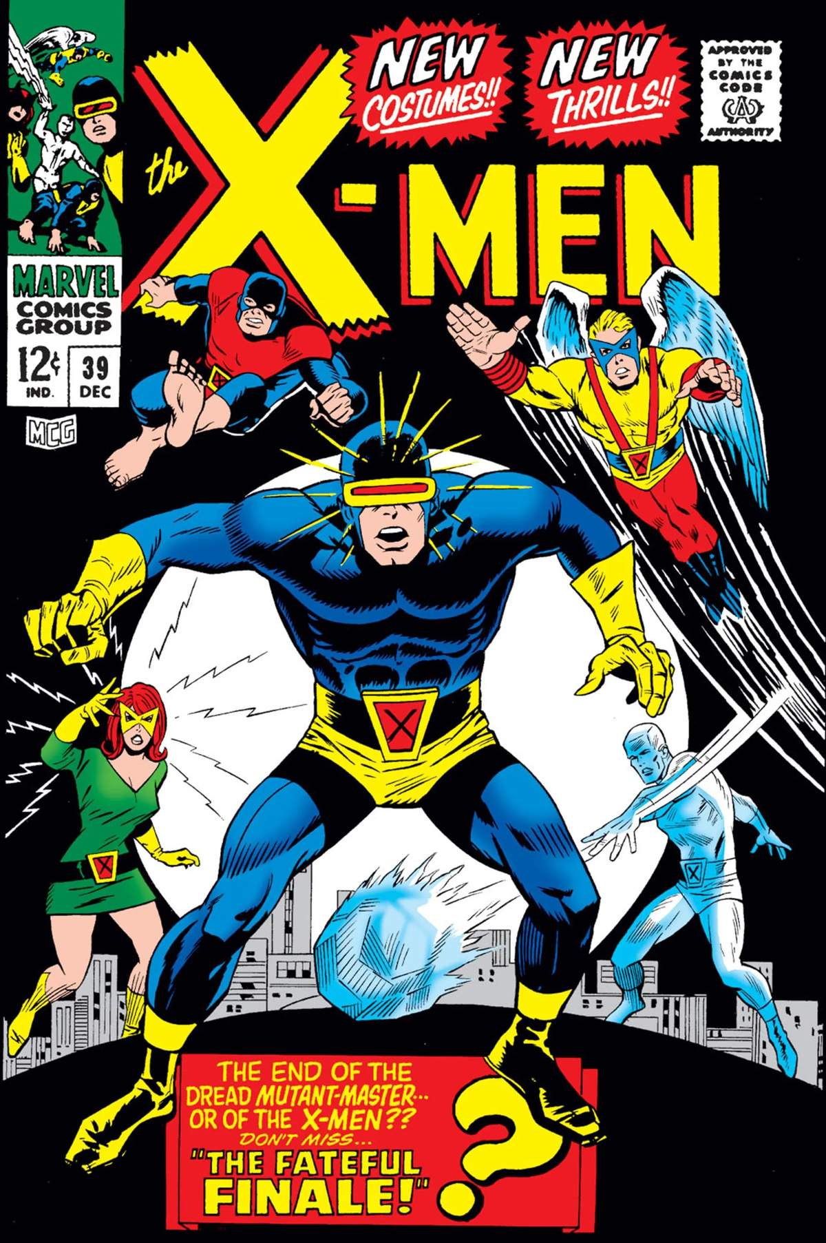 Uncanny X-Men (1963) #39 cover by George Tuska
