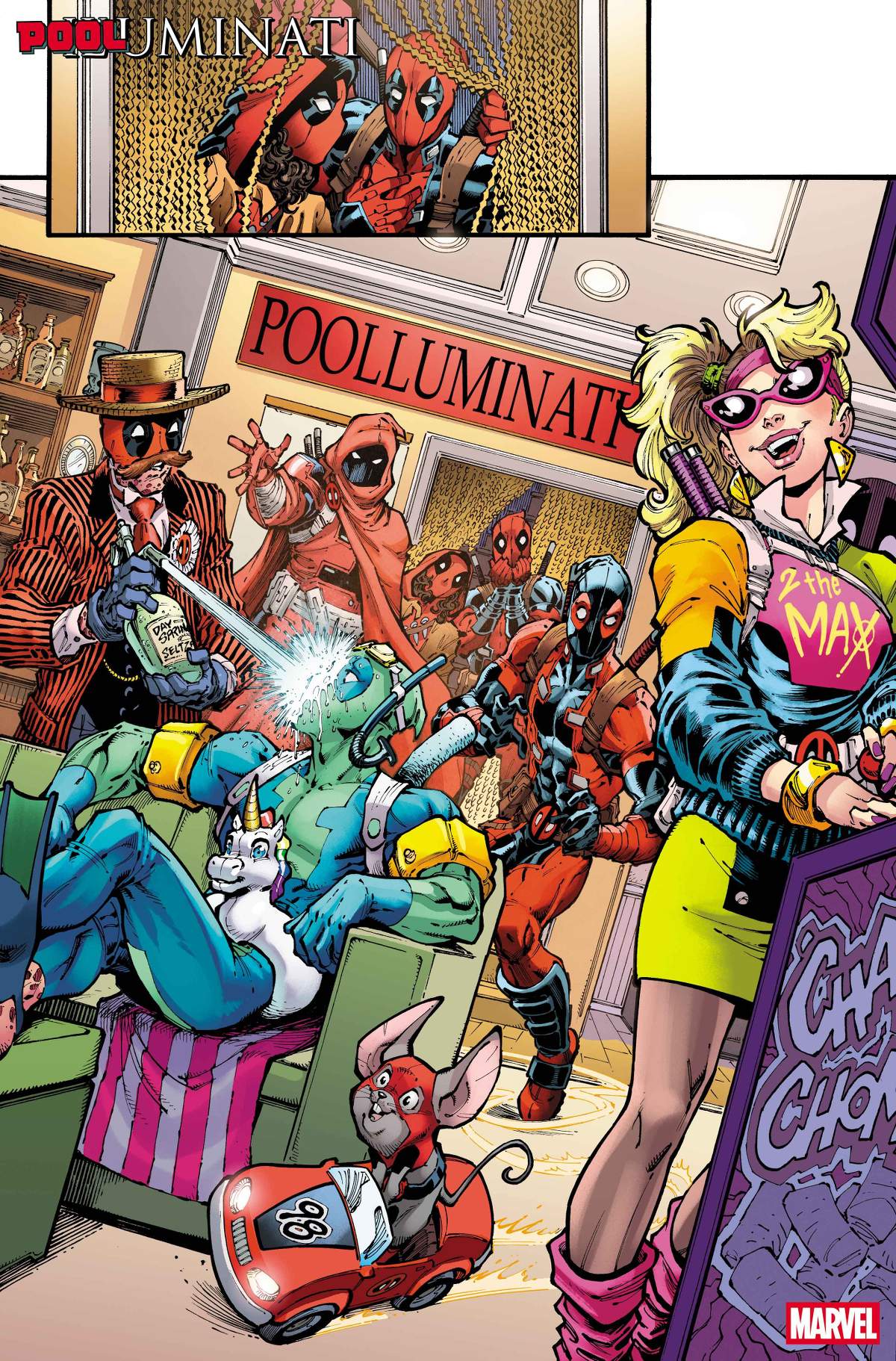 POOLUMINATI #1 art by Todd Nauck