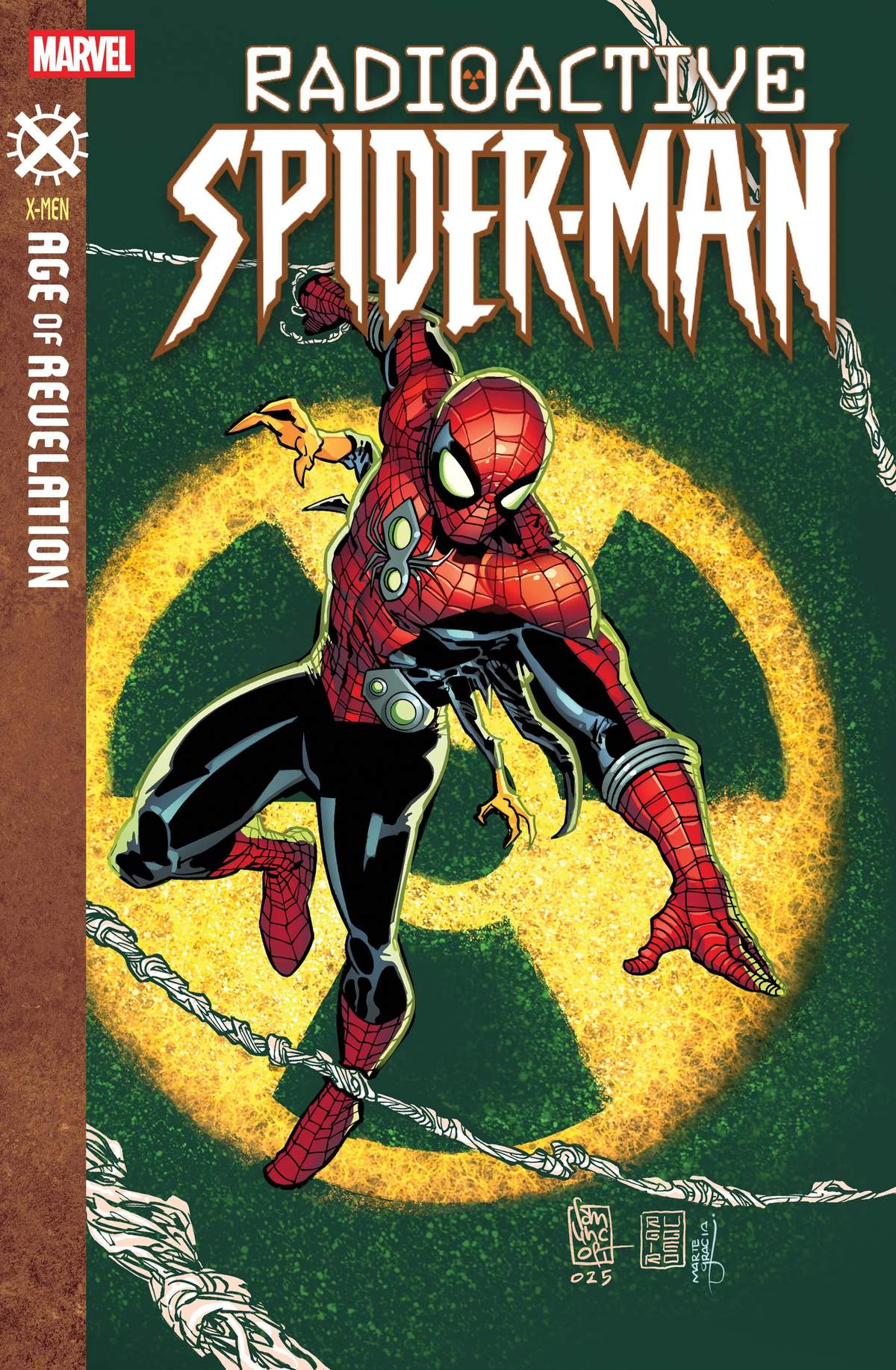RADIOACTIVE SPIDER-MAN #1 Cover by GIUSEPPE CAMUNCOLI
