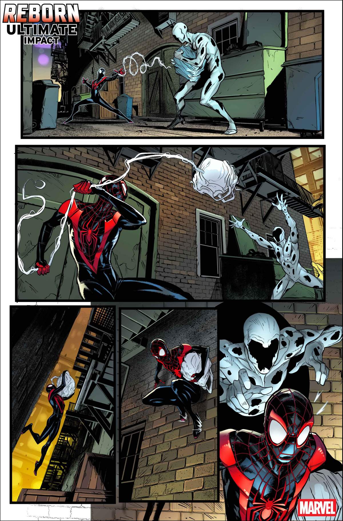 REBORN: ULTIMATE IMPACT #1 by Chris Condon and Stefano Caselli