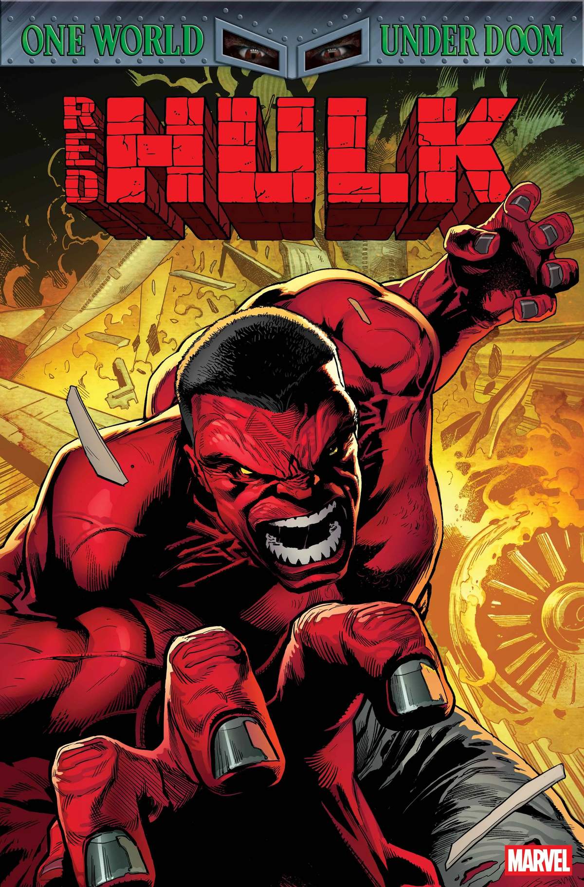 RED HULK #1 Cover by GEOFF SHAW
